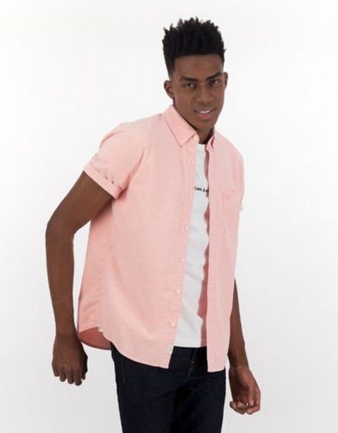 American Eagle Camisa de botones ae tipo oxford manga corta oferta