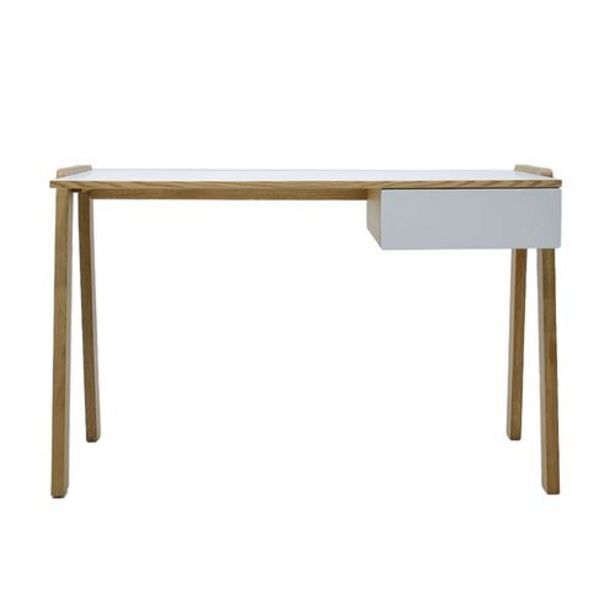 FUN Fábricas Unidas Escritorio velvy blanco/natural oferta