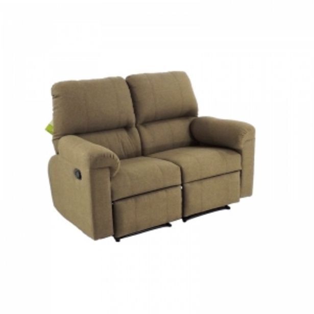 Reclinomatic Sofa reclinable terranova de 2 puestos de botón oferta