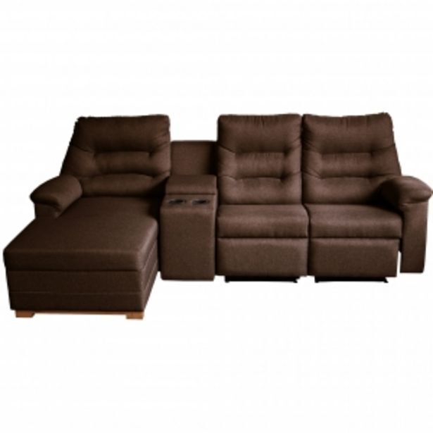 Reclinomatic Esquinero reclinable luxury de botón oferta