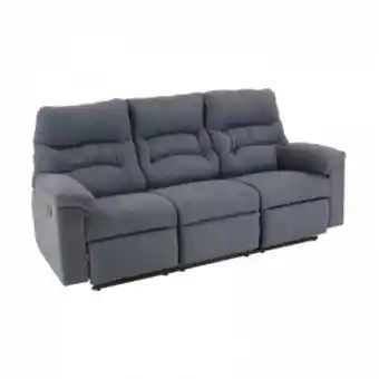 Reclinomatic Sofa reclinable luxury de 3 puestos 2 reclinan electrónico oferta