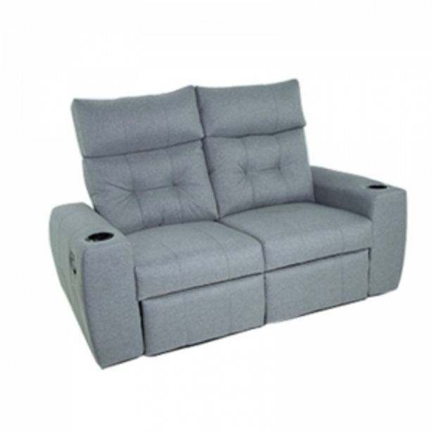 Reclinomatic Sofa reclinable siena 2 puestos electrónico oferta