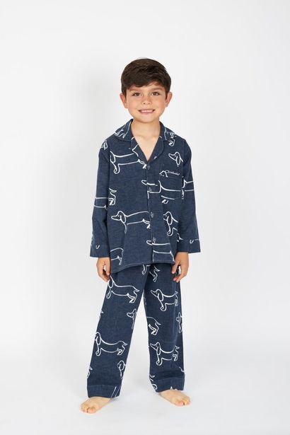 Clonhadas Junior perro salchicha azul abrigado oferta