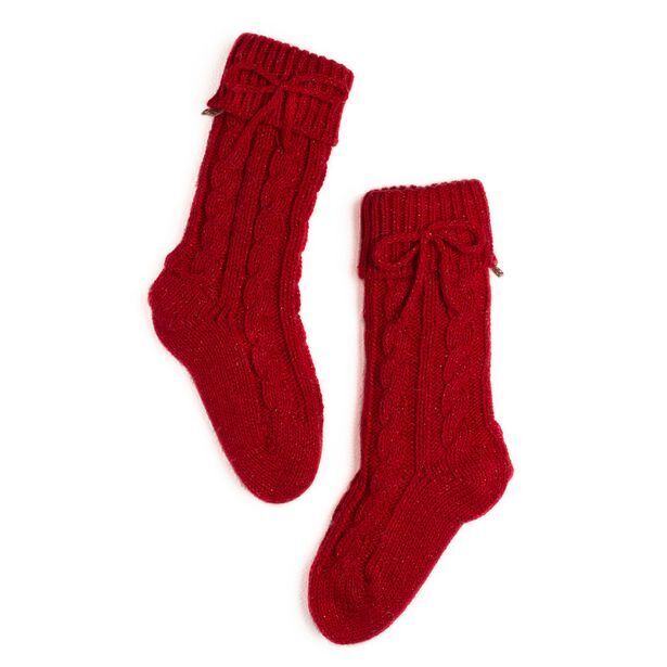 Clonhadas Medias rojo lurex oferta