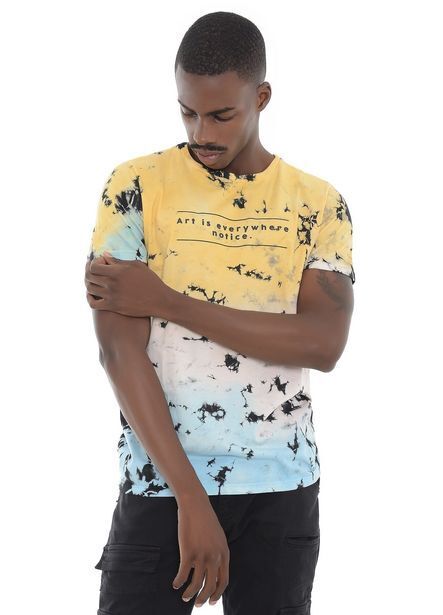 Joystaz Jeans Camisa hombre tie dye estampada oferta
