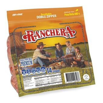 Merqueo Salchicha ranchera premium oferta
