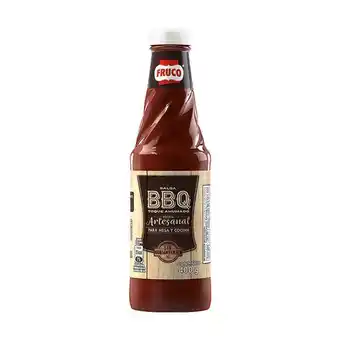 Merqueo Salsa bbq receta artesanal fruco botella vidrio 400gr oferta