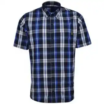 VO5 Camisa masculina a cuadros en silueta regular fit color azul oferta