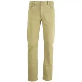 VO5 Jean regular para hombre color caqui textil elastico oferta