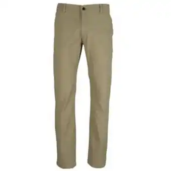 VO5 Pantalón de dril en silueta slim fit color mostaza claro oferta
