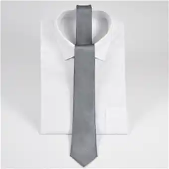 VO5 Corbata masculina solo fondo en color gris oferta