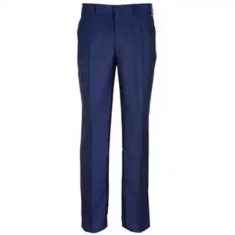VO5 Pantalón formal para hombre en silueta classic fit color azul oferta