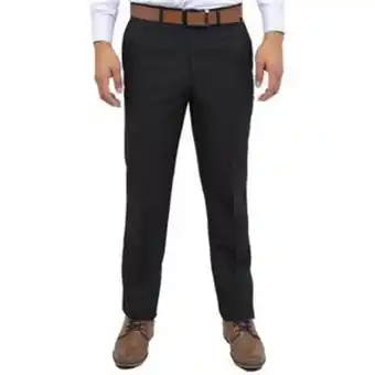 VO5 Pantalon clasico regular color negro oferta
