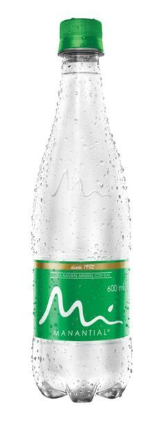 Merqueo Agua manantial con gas pet 600ml oferta