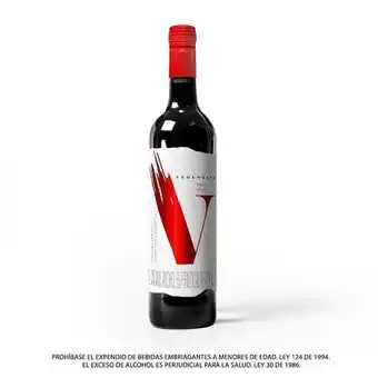 Merqueo Vino tinto vehemente oferta