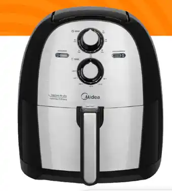 Midea Freidora de Aire, Negro 5,5L