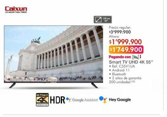 Metro Smart tv uhd oferta