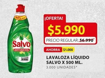 Ara Lavaloza liquido salvo x 500 ml oferta