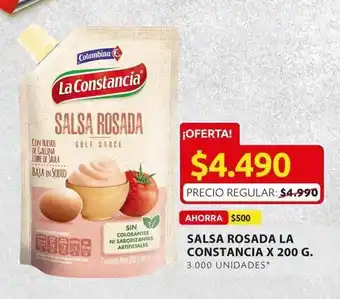 Ara Salsa rosada la constancia x 200 g oferta