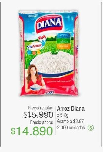 Jumbo Arroz diana x 5 kg oferta
