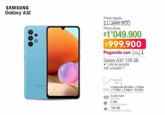 Jumbo Galaxy a32 128 gb oferta