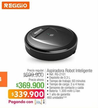 Jumbo Aspiradora robot inteligente reggio oferta