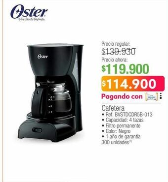 Jumbo Cafetera oster oferta