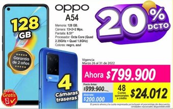 Alkomprar Oppo A54 128GB oferta