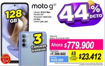 Alkomprar Moto G31 128GB oferta