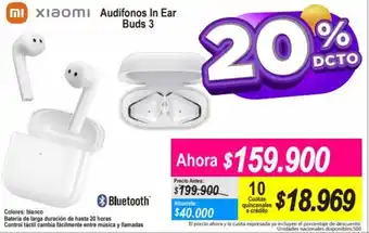 Alkomprar Xiaomi Audifonos In Ear Buds 3 oferta
