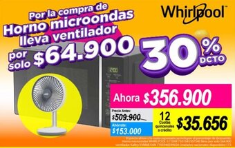 Alkomprar Whirlpool Horno Microondas oferta