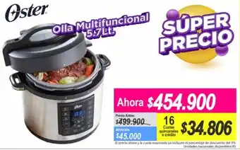 Alkomprar Oster Olla Multifuncional 5.7L oferta