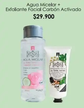 Alkomprar agua Micelar + Exfoliante Facial Carbón Activado oferta