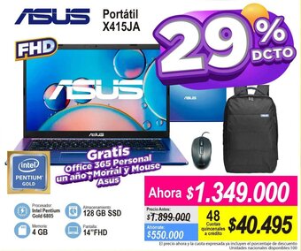 Alkomprar Asus Portátil X415JA oferta
