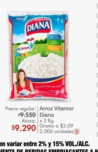 Metro Arroz diana oferta