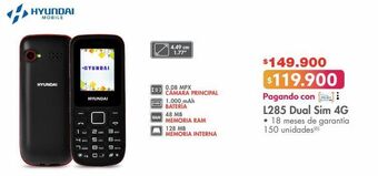 Metro Celulares hyundai oferta