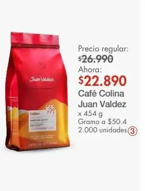 Metro Café juan valdez café oferta