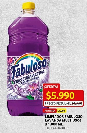 Ara Limpiador fabuloso lavanda multiusos 1000ml oferta