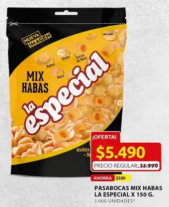 Ara Pasabocas mix habas la especial 150g oferta