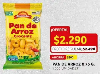 Ara Pan de arroz 75g oferta
