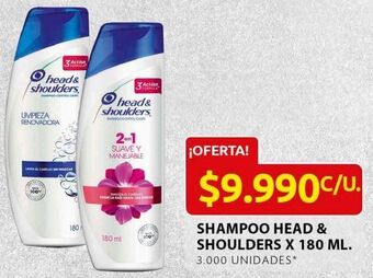 Ara Shampoo head & shoulders 180ml oferta