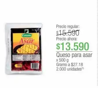 Jumbo Queso para asar x 500 g oferta