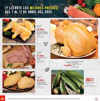 Metro Pollo oferta
