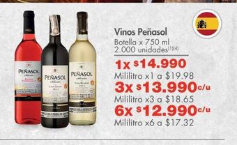 Metro Vino peñasol oferta
