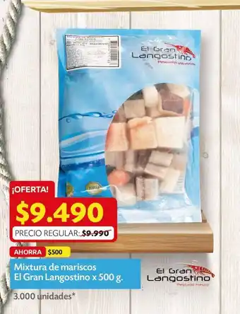 Ara Mistura de mariscos el gran langostino 500g oferta