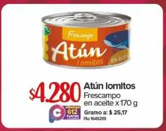 Super Inter Atun Lomitos Frescampo en aceite x 170g oferta