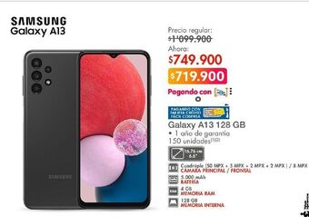 Metro Samsung galaxy a13 oferta