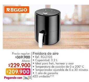 Metro Freidora de aire oferta