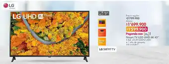 Metro Smart tv led lg oferta