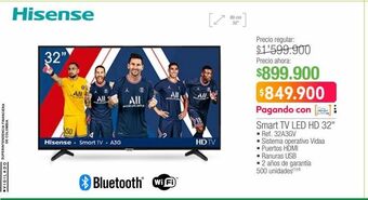 Jumbo Smart tv led hd 32" oferta